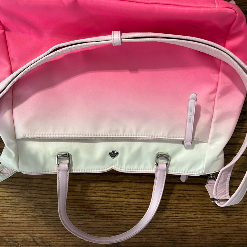 Ombré Kate Spade purse with matching full size wallet